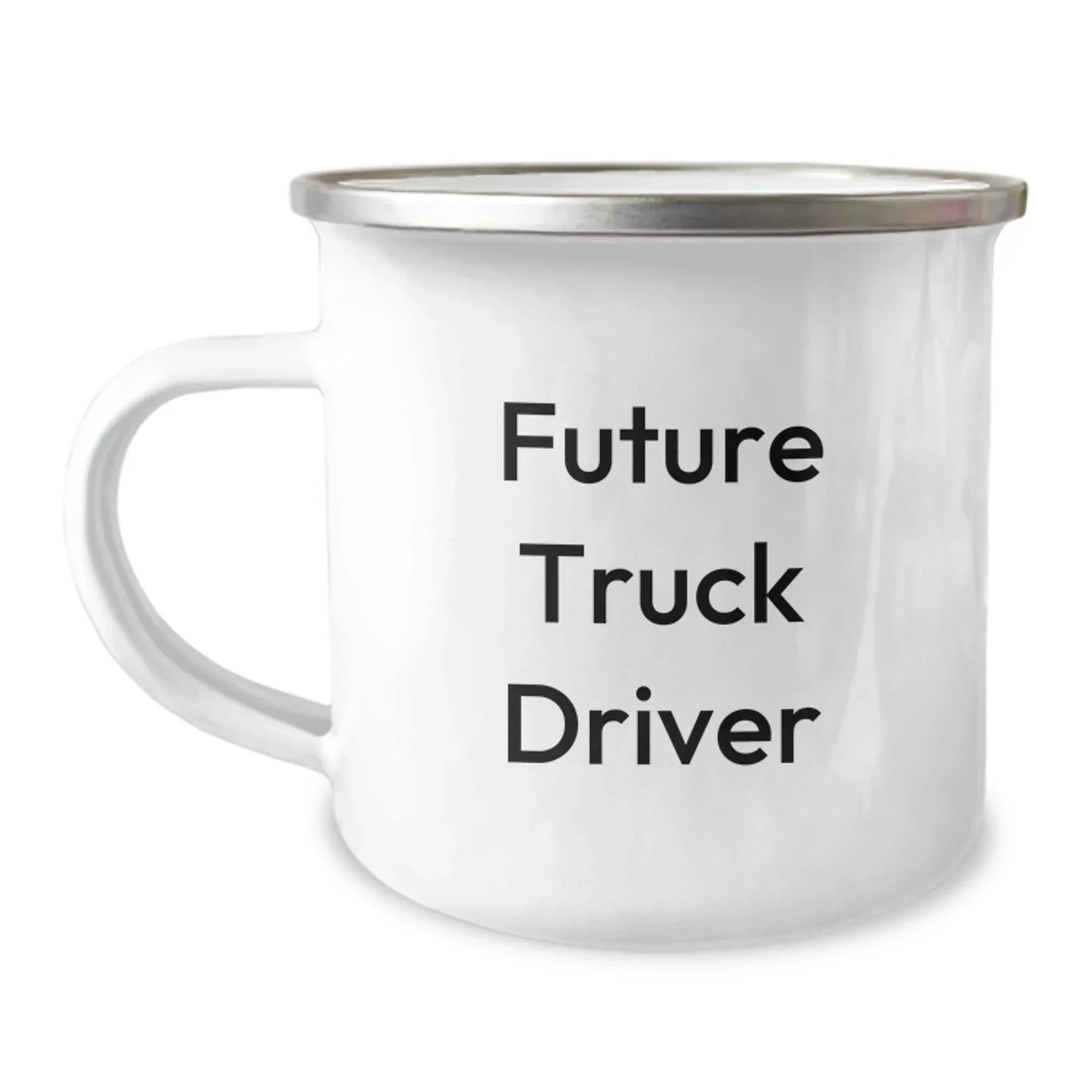 Funny Future Truck Driver Christmas Unique Gifts for Men - Camping Mug with Inspirational Quote - Unique Gifts from Friends for Truck Driver