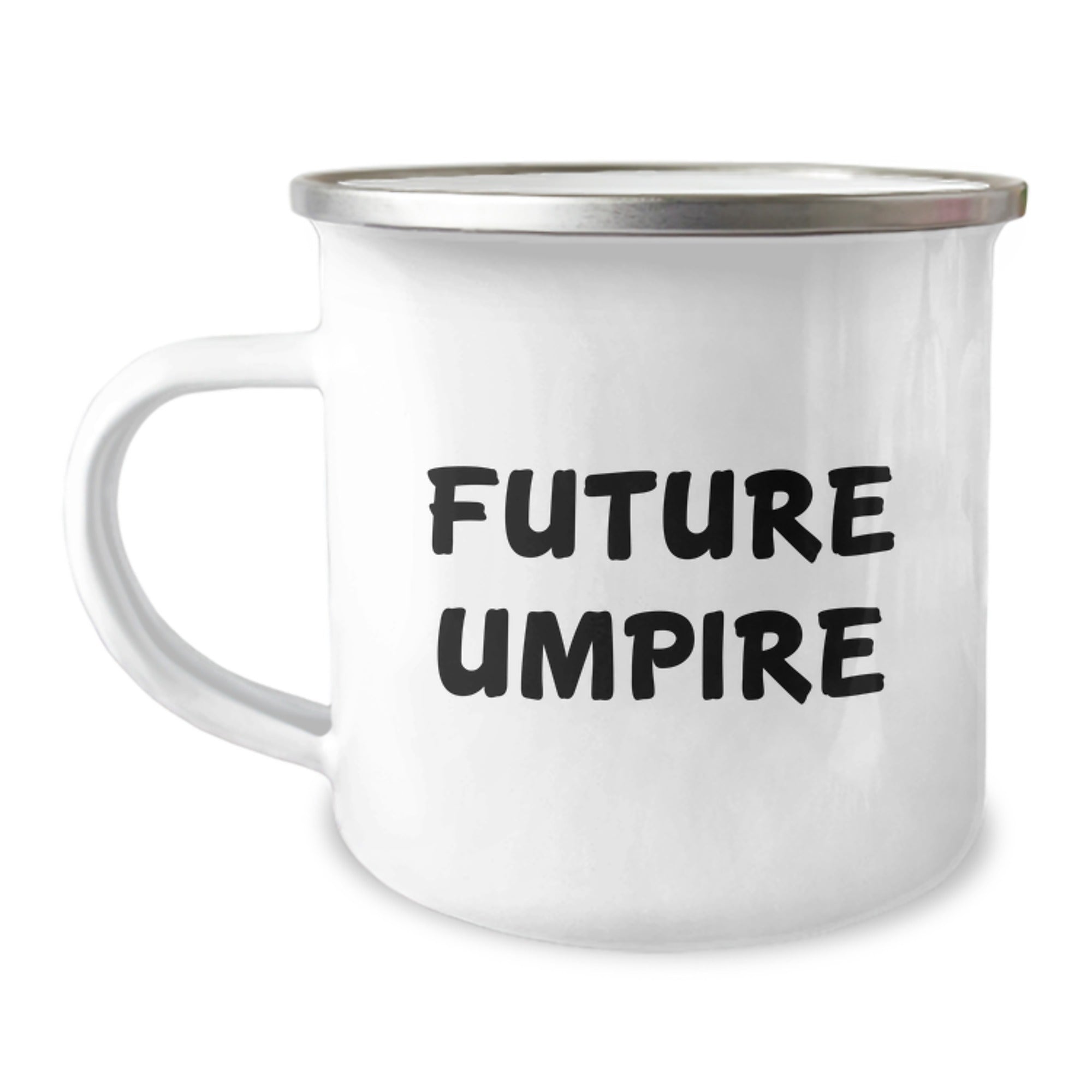 Funny Umpire Gifts for Him, Birthday Unique Gifts from Friends, Umpire Camping Mug with Future Umpire Quote - Image 1