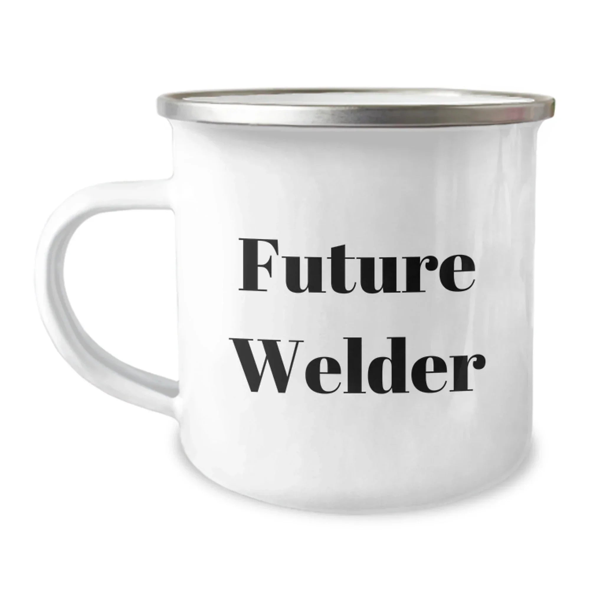 Funny Welder Gifts for Him Christmas Unique Ideas Camping Mug - 'I'm not lazy, I'm just conserving energy for welding' from Friends