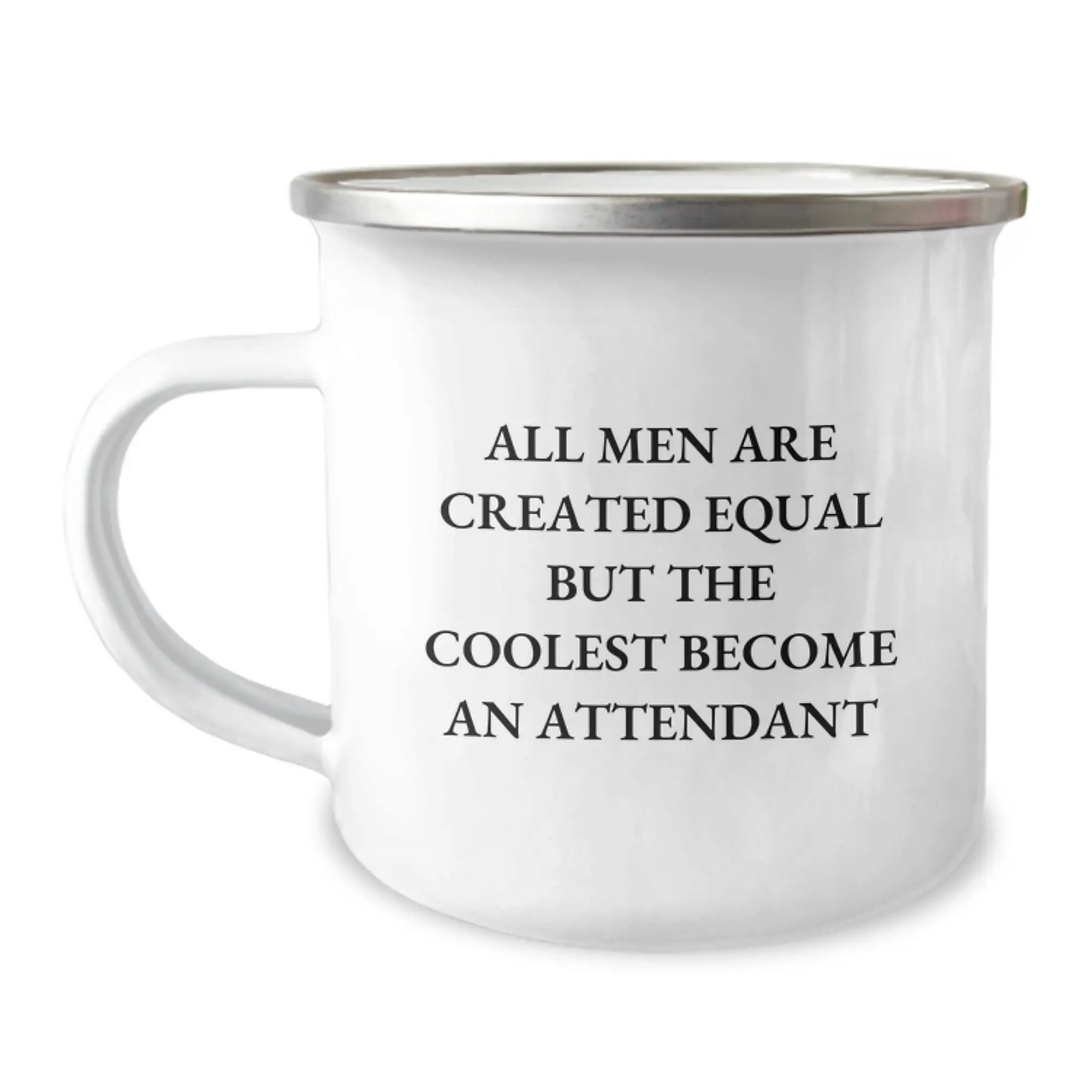 Christmas Gift for Her - All Men Are Created Equal, A Cool Attendant - Image 1