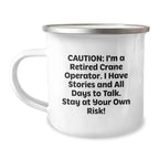 Crane Operator Humor Funny Gifts from Friends to Crane Operator Men for Christmas Unique