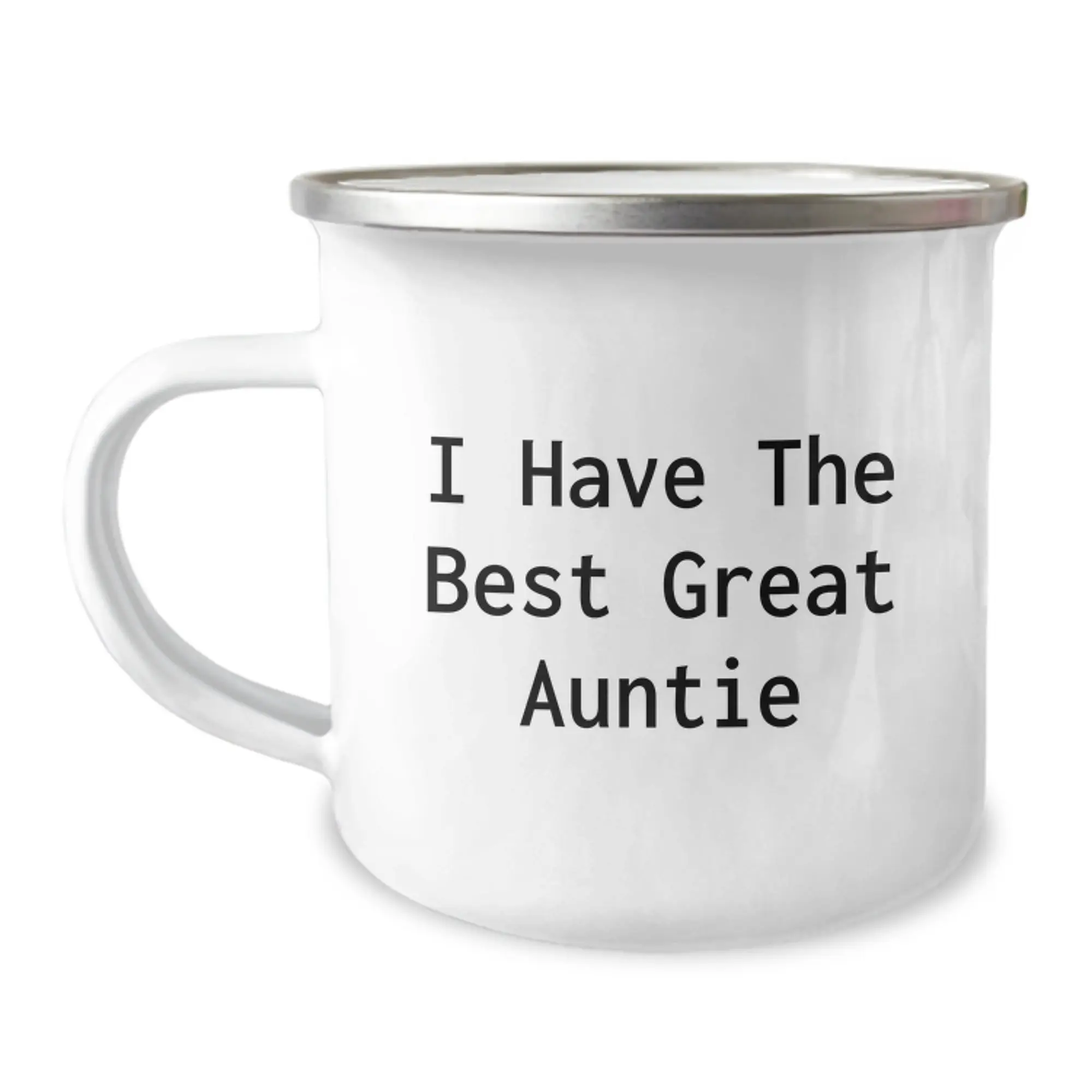 Funny Great Auntie Camping Mug Gifts from Family, for Auntie, Graduation Unique Gifts, Best Camping Mug - Image 1