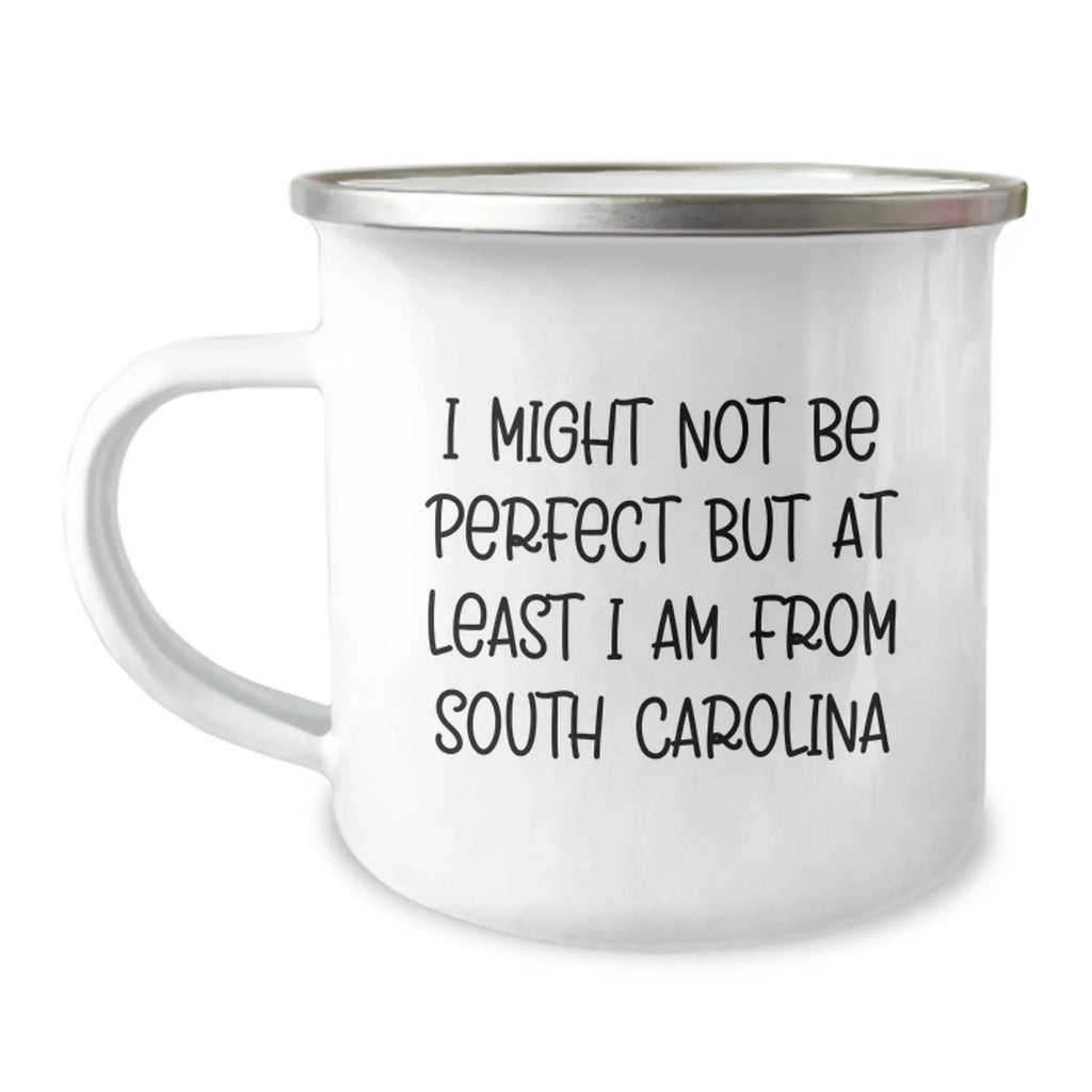 South Carolina Gifts from Friends to Family - Funny Camping Mugs for Men and Women - Gifts for South Carolina Lovers - Christmas Unique Gifts