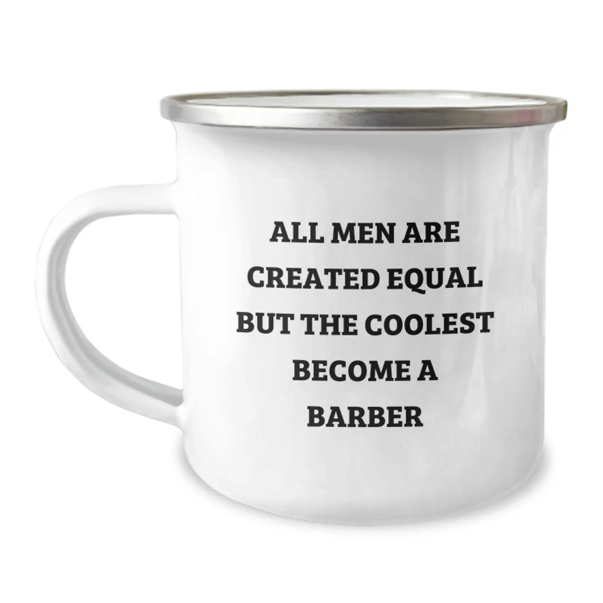 Barber Mug – But The Coolest Become A Barber Birthday Gift for Friends - Image 1