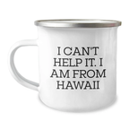 Funny Hawaii Camping Mug for Friends Gifts from Men to Hawaii Enthusiasts - Birthday Unique Gifts for Hawaii Lovers - Image 1