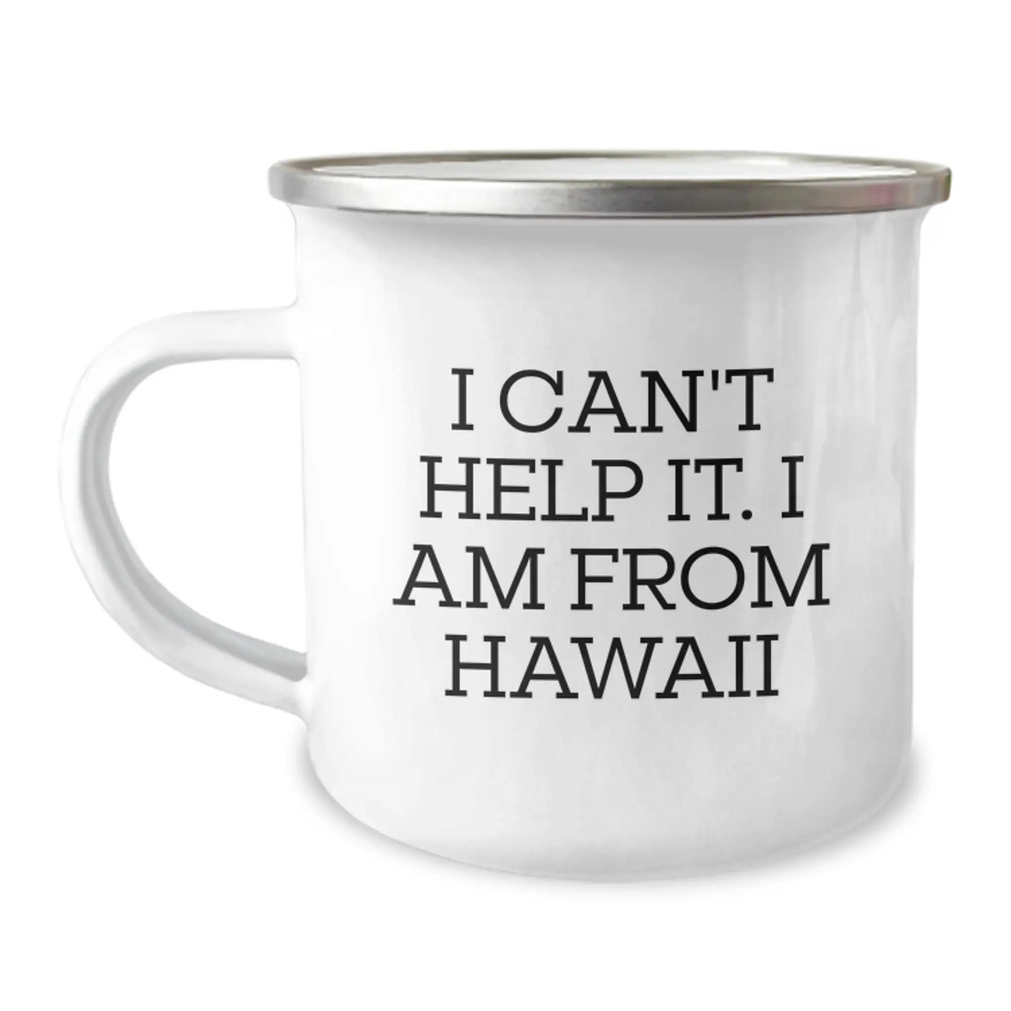 Funny Hawaii Camping Mug for Friends Gifts from Men to Hawaii Enthusiasts - Birthday Unique Gifts for Hawaii Lovers - Image 1