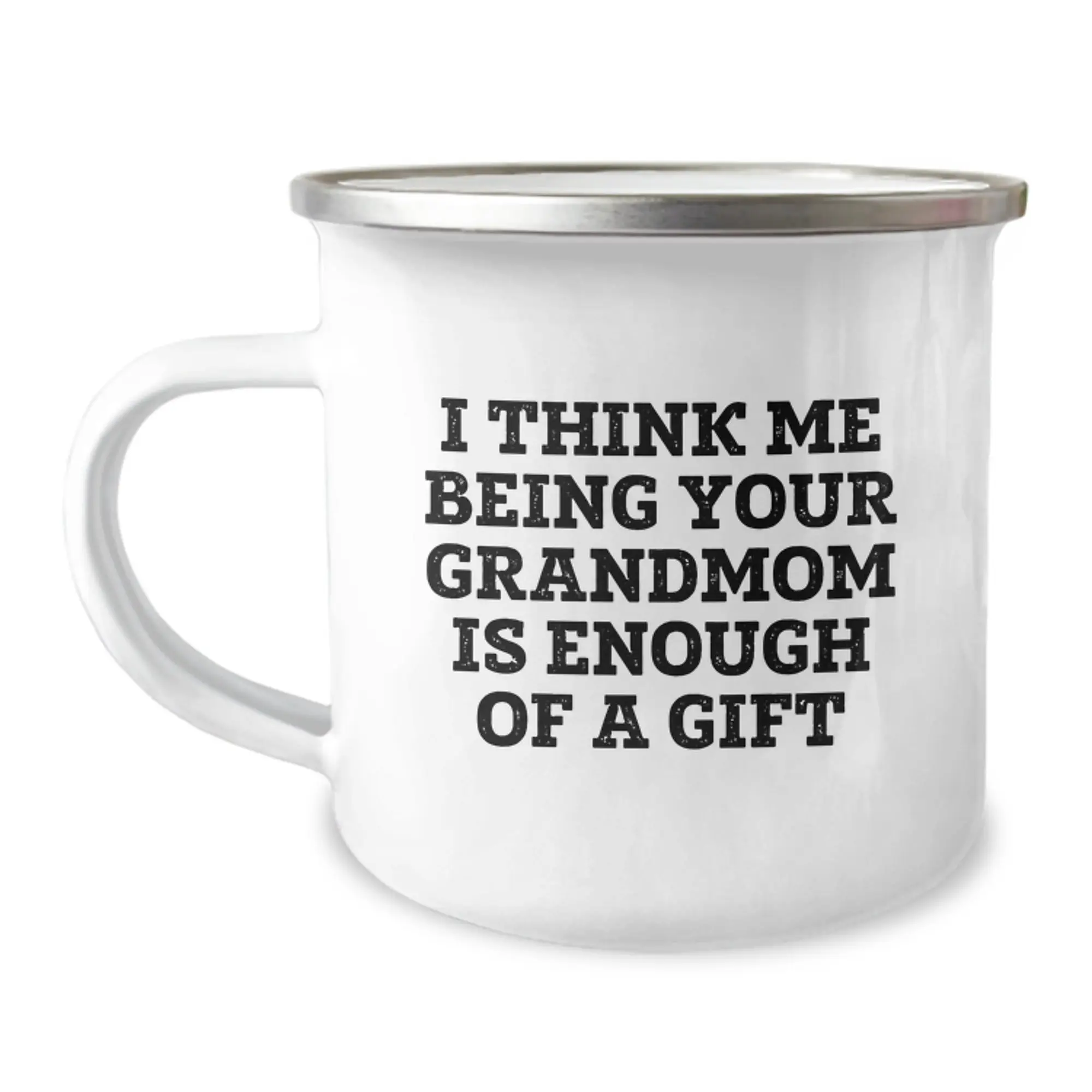Grandmom Keepsake Camping Mug for Him Birthday Gift Warm Memories - Image 1