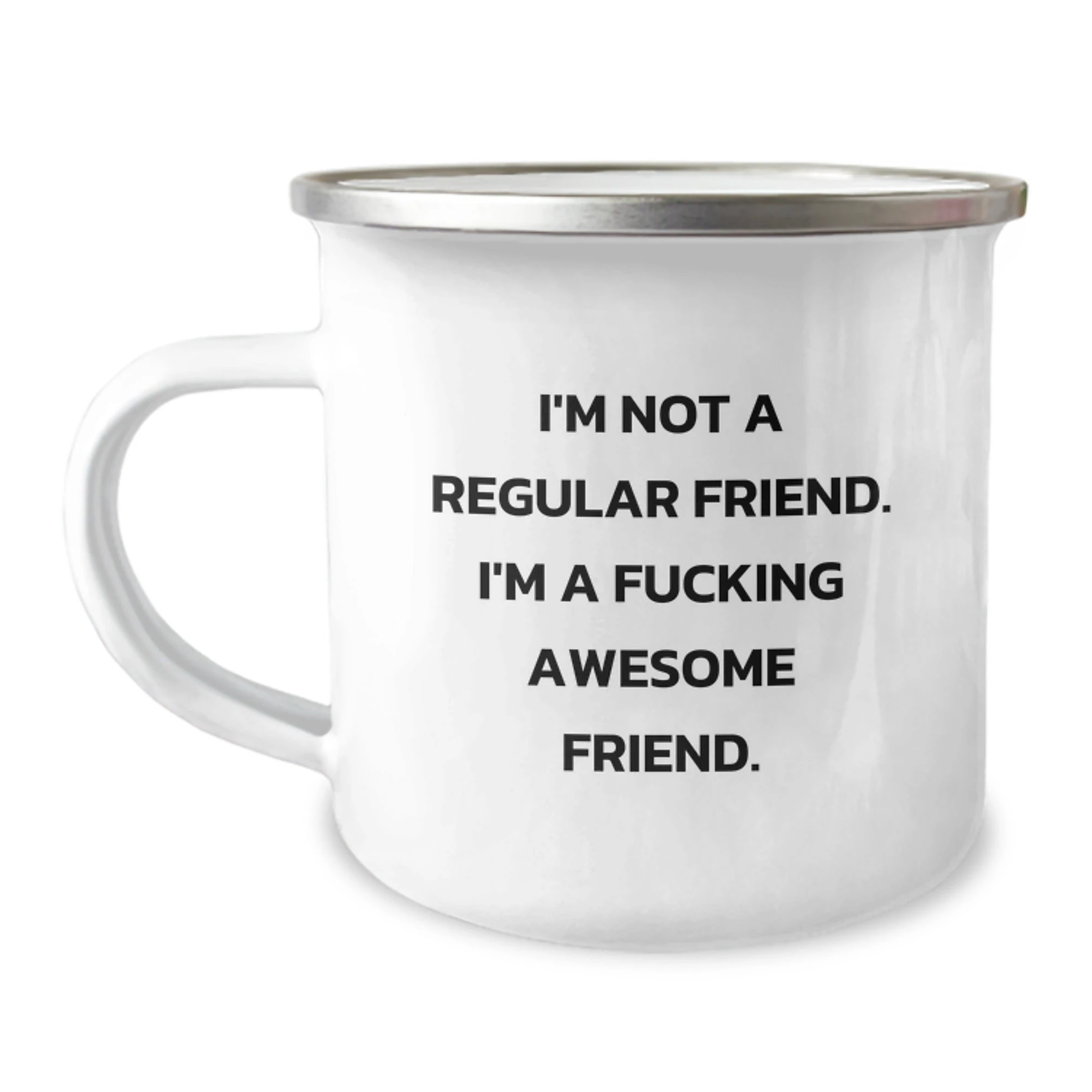 Funny Friend Camping Mug Gifts from Men, Women, or Coworkers to Unique Friends for Christmas