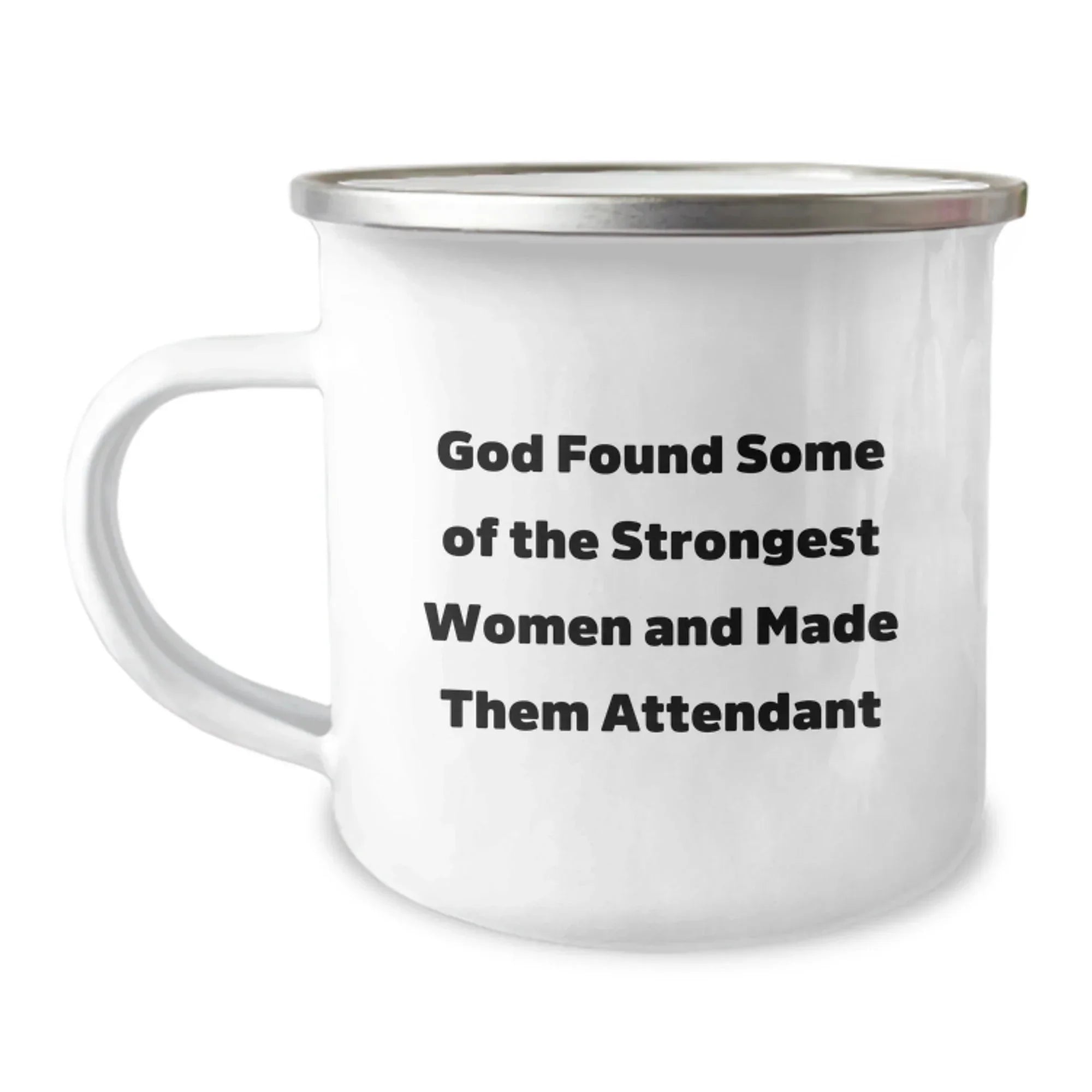 Funny Attendant Inspired Camping Mug Gifts from Men to Women, Perfect for Attendant Enthusiasts, Unique Christmas Unique Gifts for Attendant Friends and Family