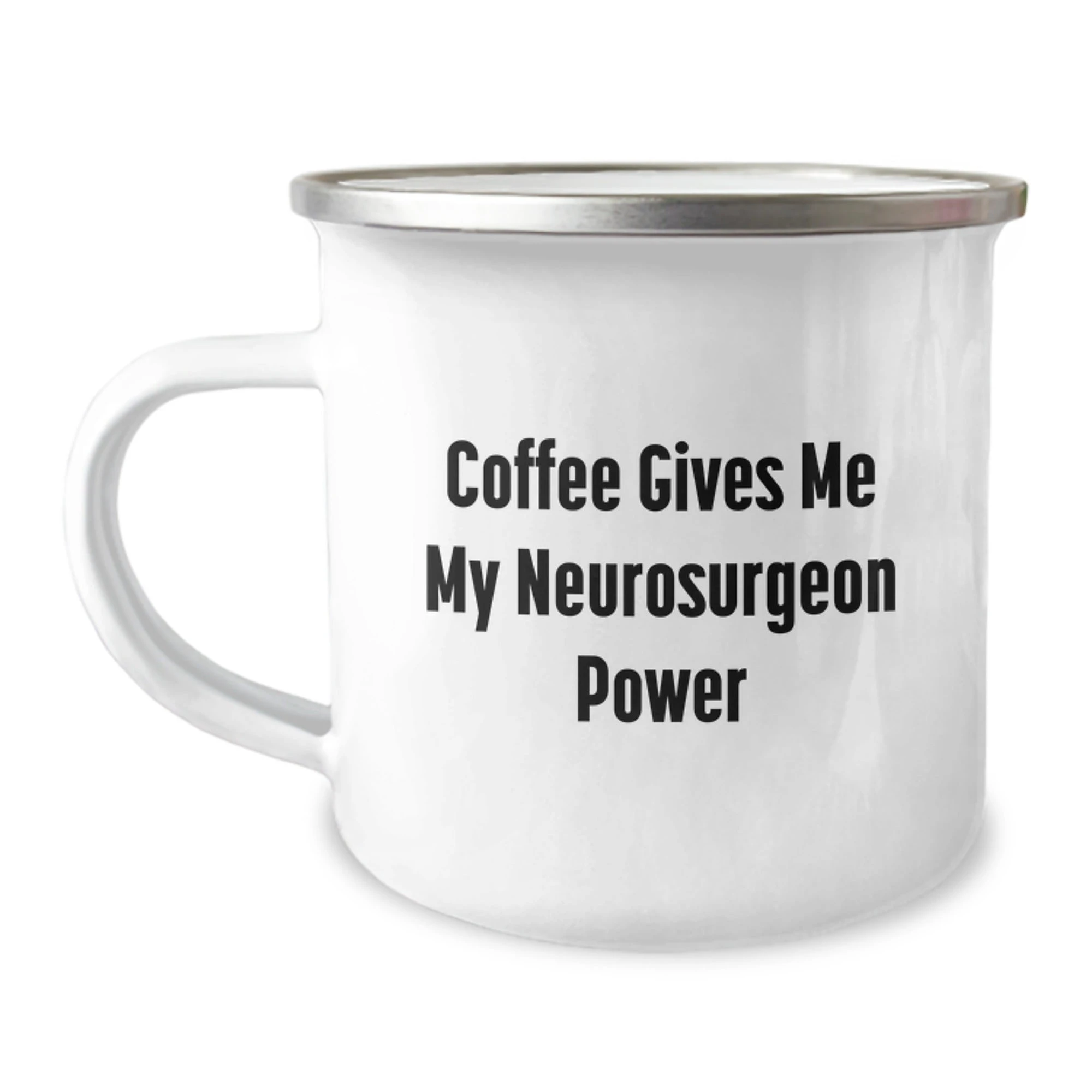 Funny Neurosurgeon Gifts from Men, Women, Friends to Their Favorite Neurosurgeon - Christmas Unique Mugs with Coffee Gives Me My Neurosurgeon Power