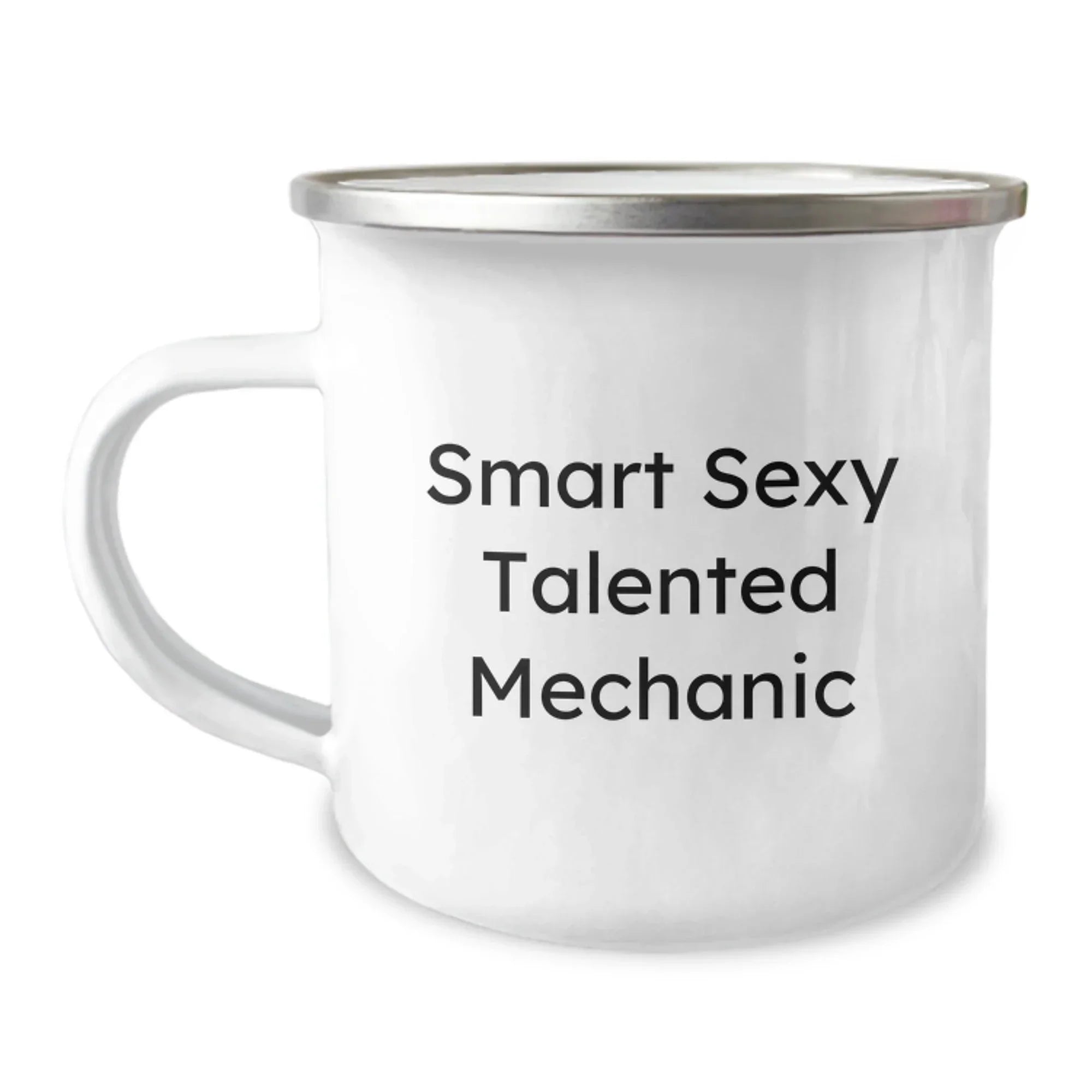 Funny Smart Sexy Talented Mechanic Gifts from Family for Mechanic's Birthday Unique Camping Mug