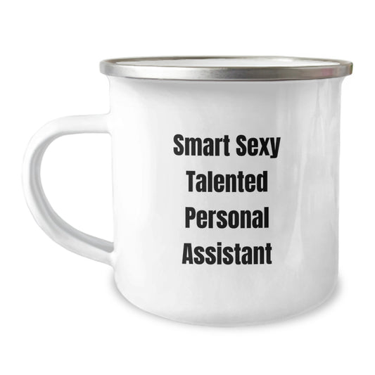 Funny Personal Assistant Gifts from Friends - Campsites Graduation Unique Gifts for Smart Sexy Talented Personal Assistants - Camping Mug - Image 1