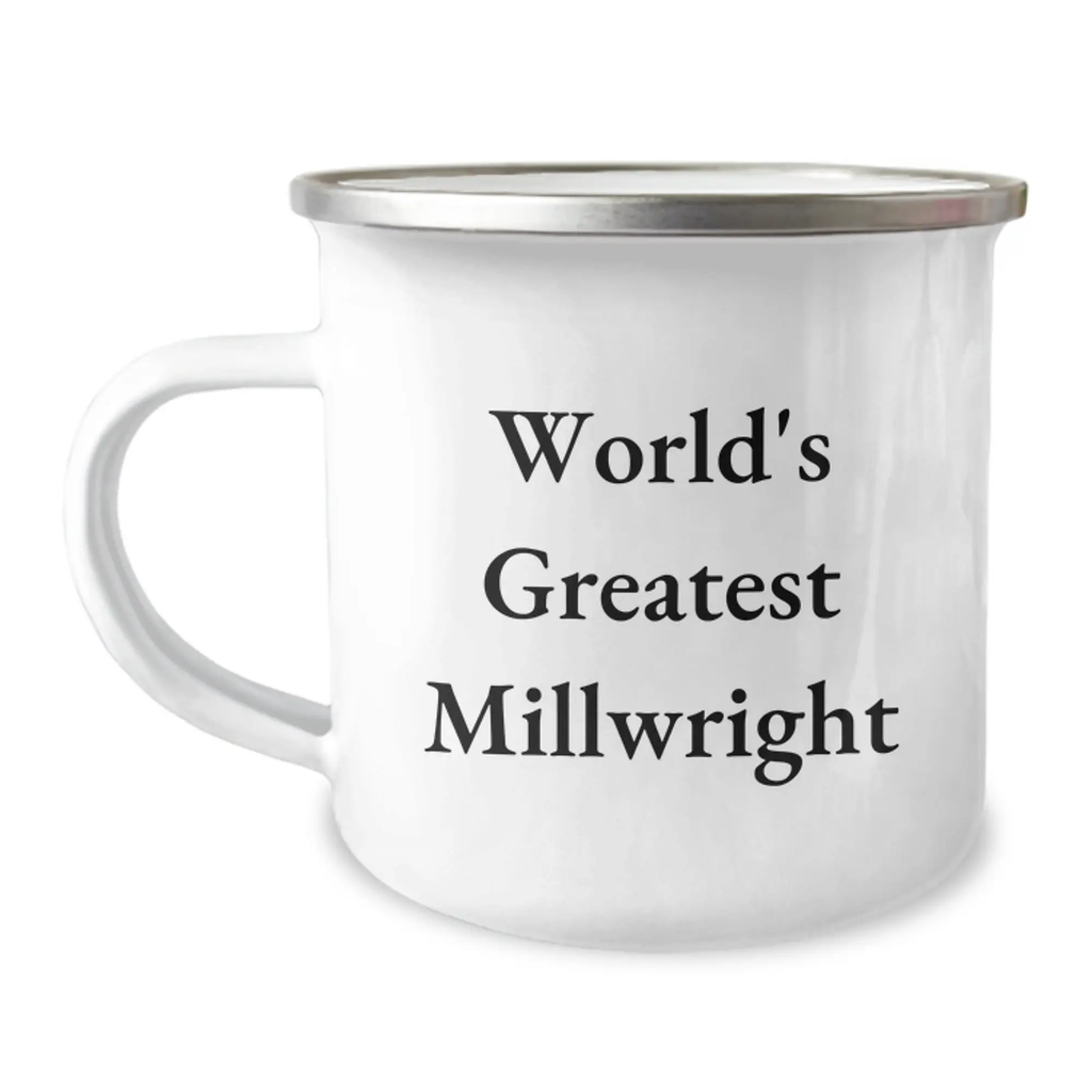 World's Greatest Millwright Funny Birthday Unique Gift for Millwright Friends from Family Members - Image 1