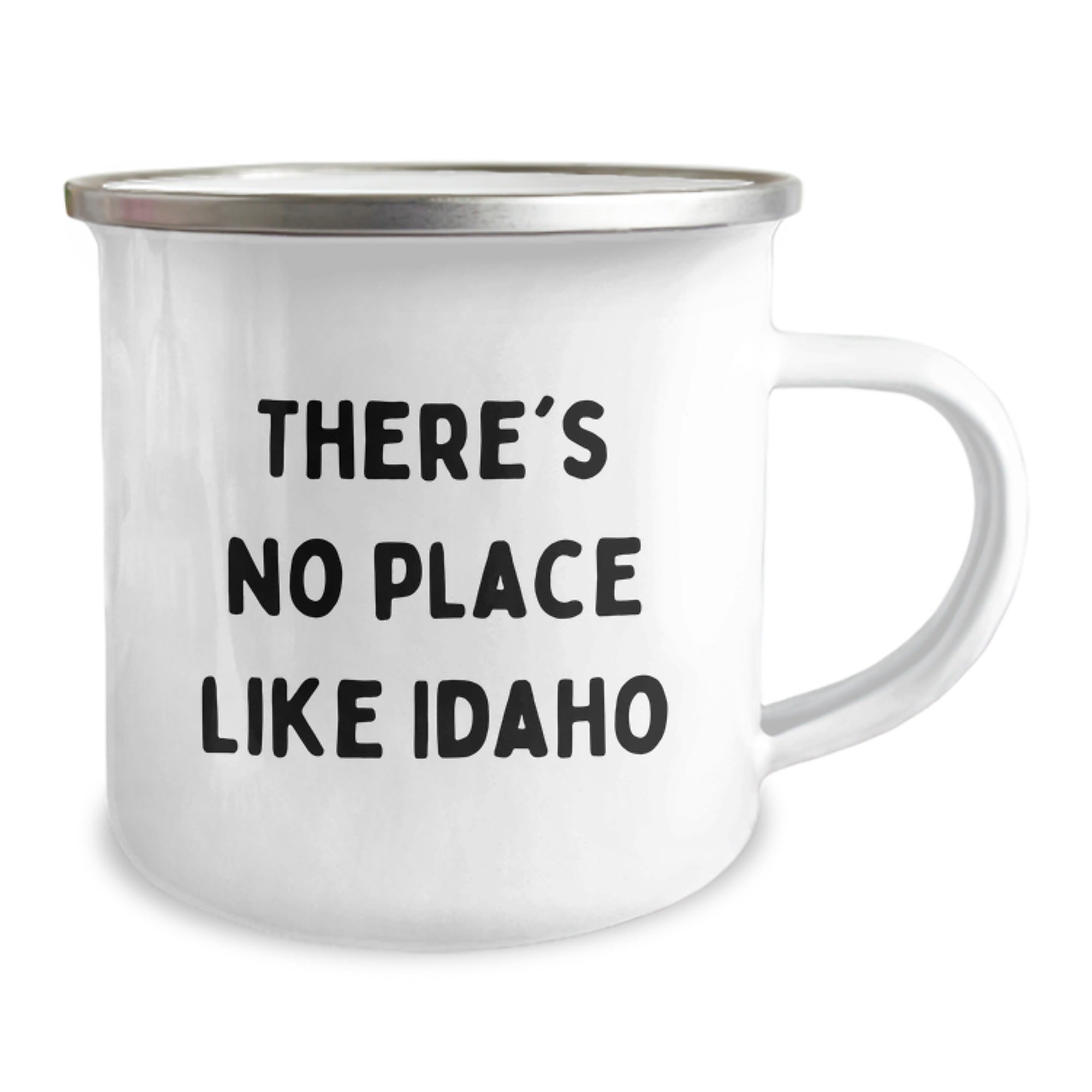 Idaho Camping Mug Funny Quote 'There's No Place Like Idaho' Gifts from Friends for Family Members at Christmas - Image 2