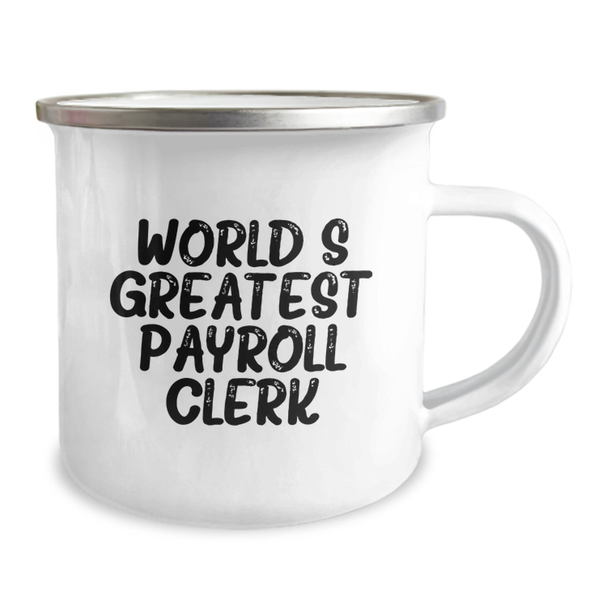 Payroll Clerk Gift for Him - World's Greatest Keepsake Camping Mug - Image 2