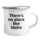 Unique Idaho Camping Mugs for Men, Funny Gifts from Friends, Inspirational Idaho State Quirks