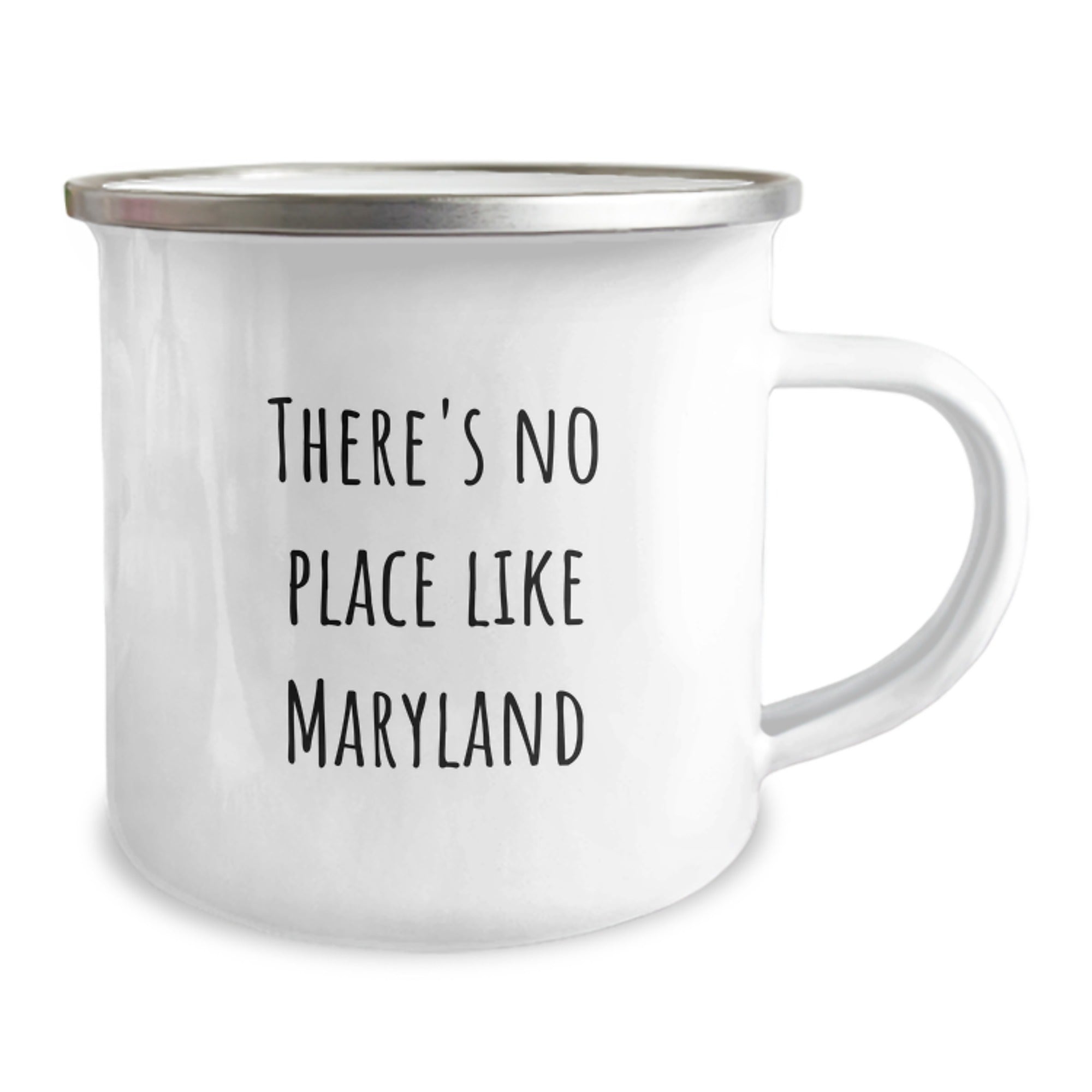 Quirky 'There's No Place Like Maryland' Camping Mug, Unique Christmas Unique Gifts from Friends and Family to Maryland Enthusiasts, Fun and Funny Mugs for Men and Women - Image 2