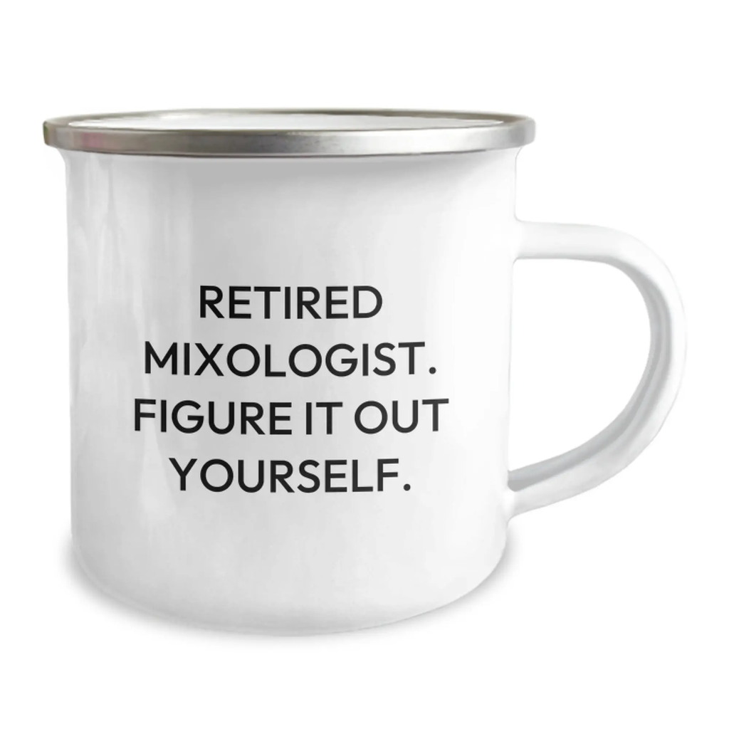 Funny Mixologist Gifts for Men Camping Mug - Graduation Unique Gifts from Friends or Family - Image 2