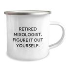 Funny Mixologist Gifts for Men Camping Mug - Graduation Unique Gifts from Friends or Family - Image 2