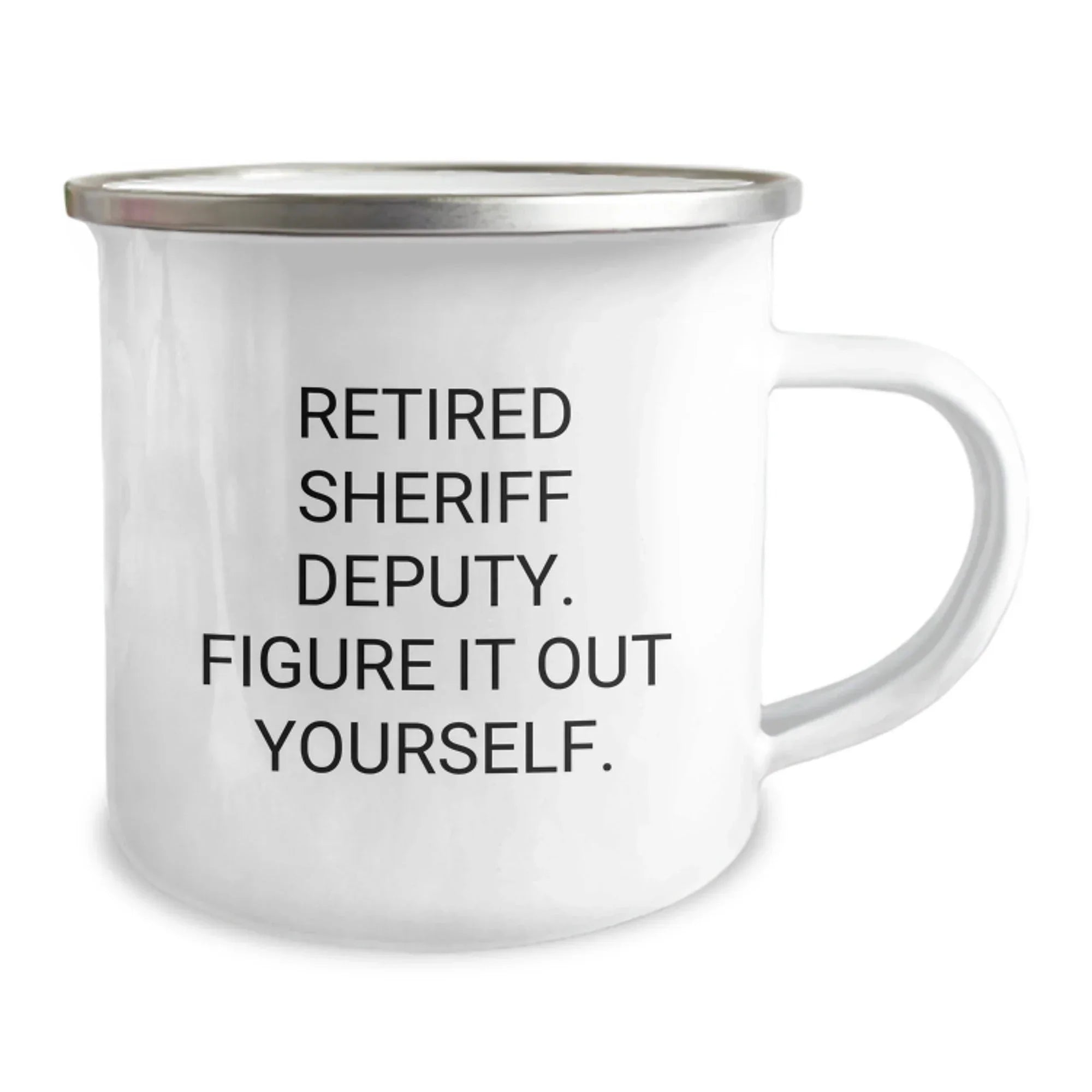 Funny Sheriff Deputy Gifts for Christmas Unique Mugs - Gifts from Men to Sheriff Deputy Friends