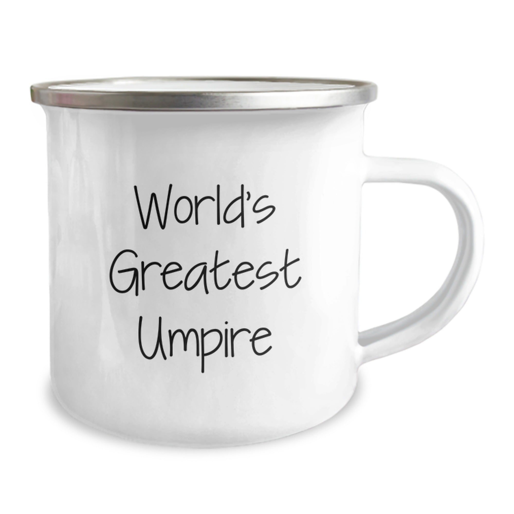 Funny Umpire Gifts for Men, Unique Birthday Unique Gifts from Friends to Umpire Lovers - World's Greatest Umpire Stainless Steel Camping Mug - Image 2