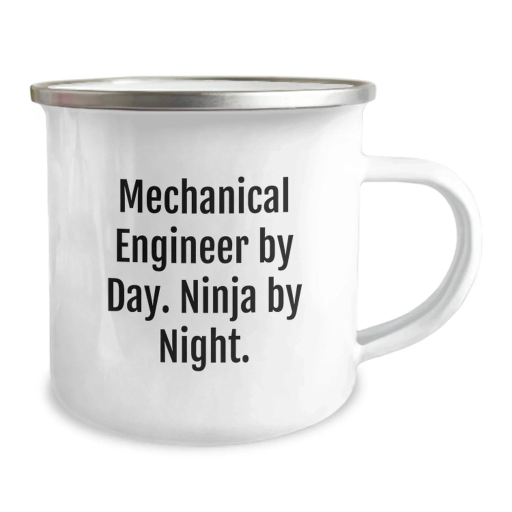 Mechanical Engineer Humor Gifts from Men to Friends - Camping Mug for Christmas Unique Presents
