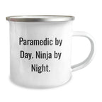 Rescue Worker Gifts for Men Funny Camping Mug Rescue Worker By Day Ninja By Night Christmas Memorable Presents
