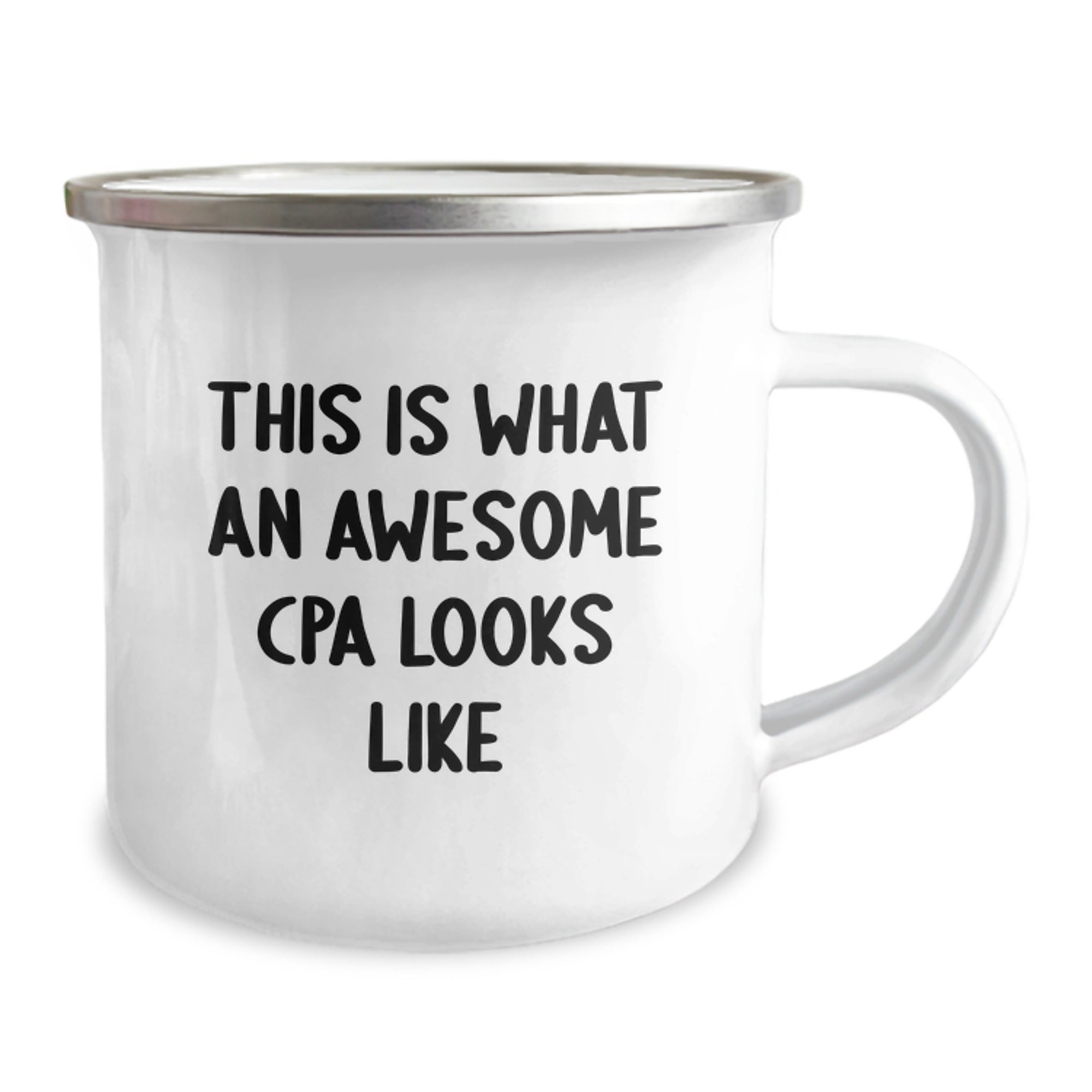 Cute CPA Gifts for Men, Funny Camping Mug 'This Is What An Awesome Cpa Looks Like', Christmas Unique Holiday Beverages