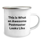 Postmaster Gifts from Friends - This Is What An Awesome Postmaster Looks Like, Camping Mug for Graduation Unique Gifts