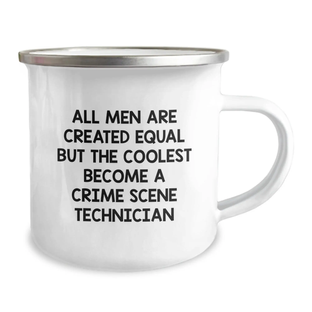 Gifts from Friends - Inspirational Crime Scene Technician Mugs for Men - Funny Quote for Graduation Unique Gifts, Camping Mug for Crime Scene Technician Enthusiast - Image 2