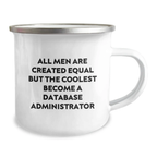 Novelty Database Administrator Camping Mug for Friends Birthday Gift - Image 2