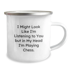 Funny Chess Camping Mug Gifts from Friends for Birthday - Image 2