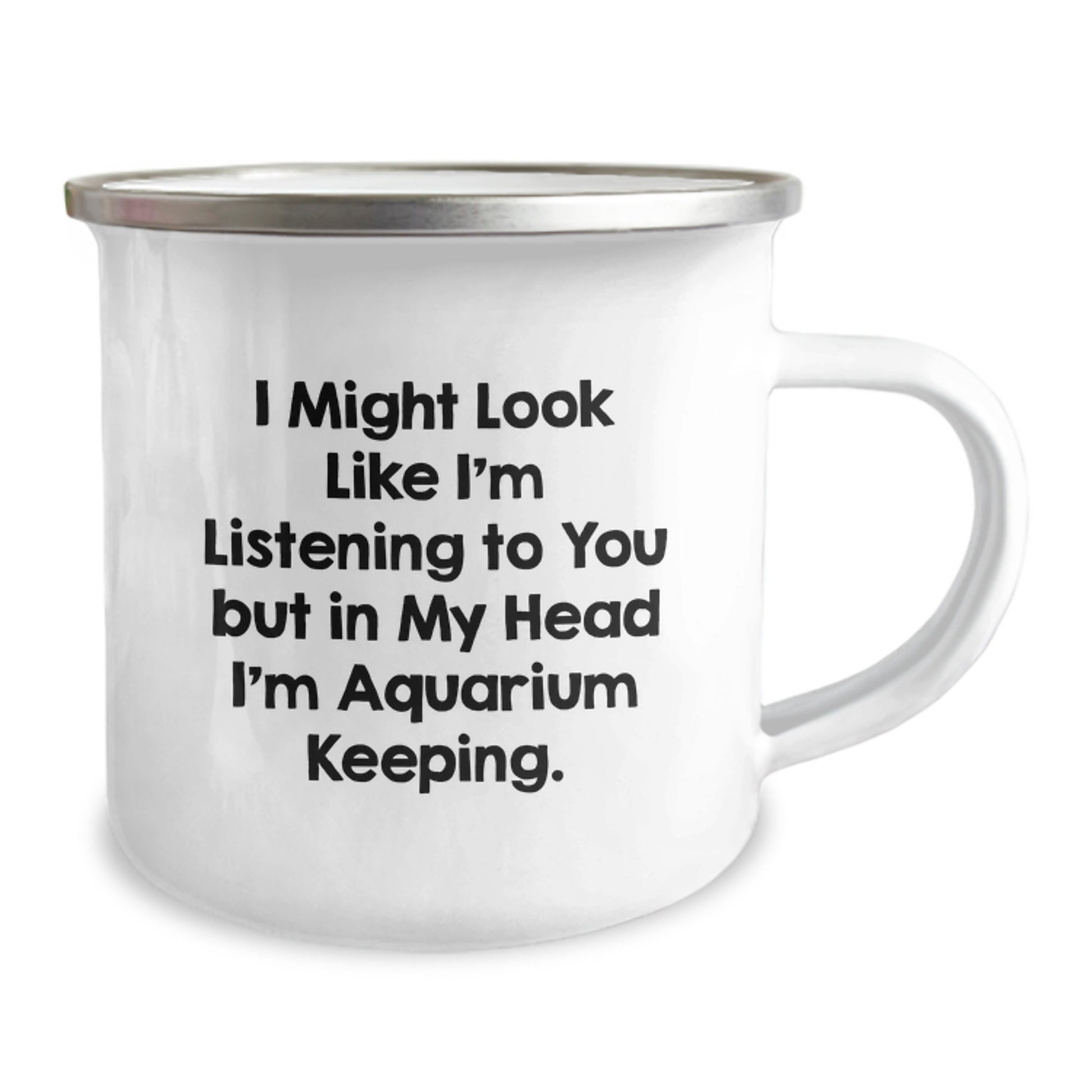 Funny Aquarium Keeping Gifts for Men, Unique Christmas Unique Gifts from Friends to Family, Camping Mug for Aquarium Lovers - Image 2
