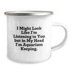 Funny Aquarium Keeping Gifts for Men, Unique Christmas Unique Gifts from Friends to Aquarium Keeping Enthusiasts, Funny Camping Mug
