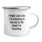 Funny Traveling Gifts for Him from Friends on Valentine's - Camping Mug