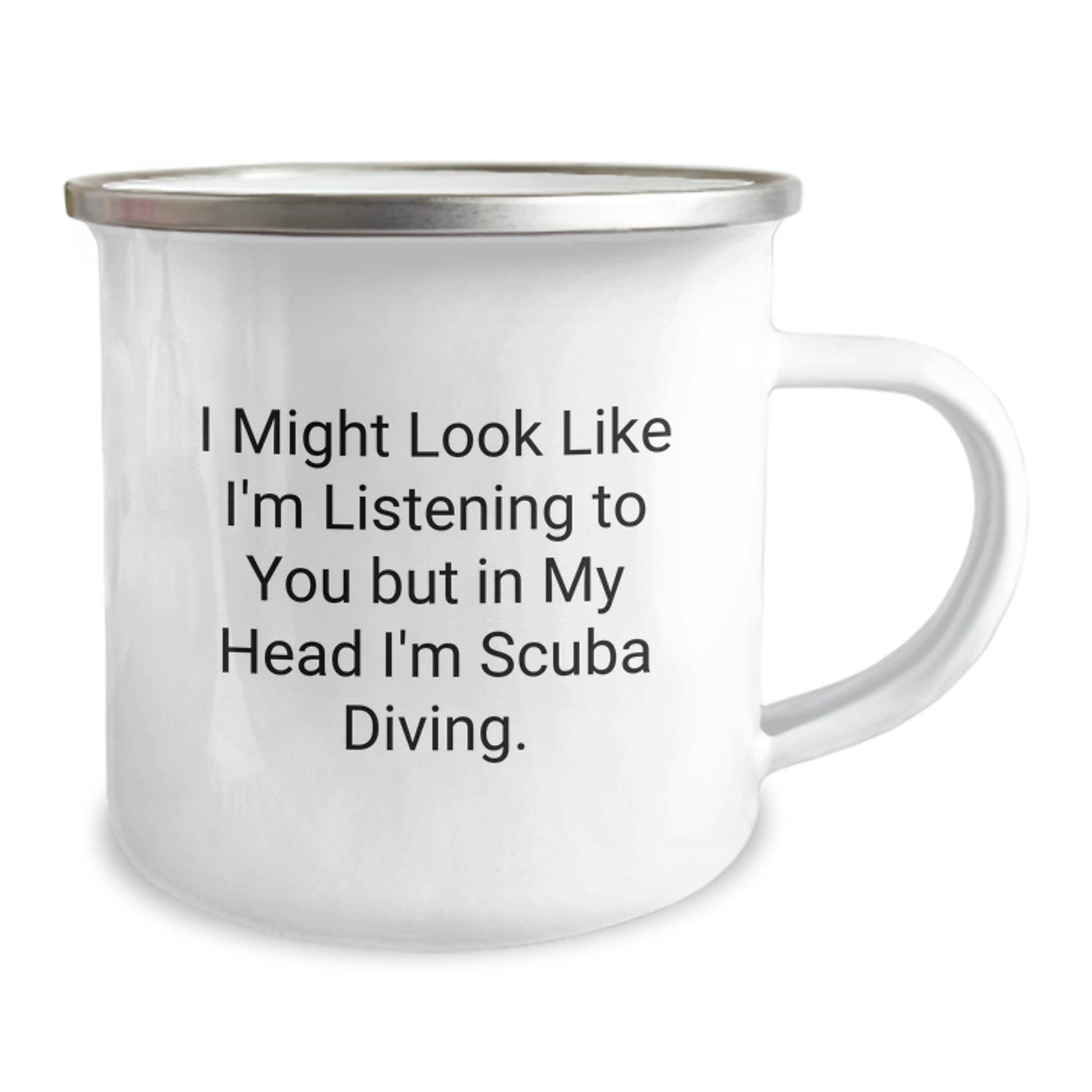 Funny Scuba Diving Gifts for Friends from Men, Unique Camping Mug for Scuba Diving Enthusiasts on Christmas - Image 2