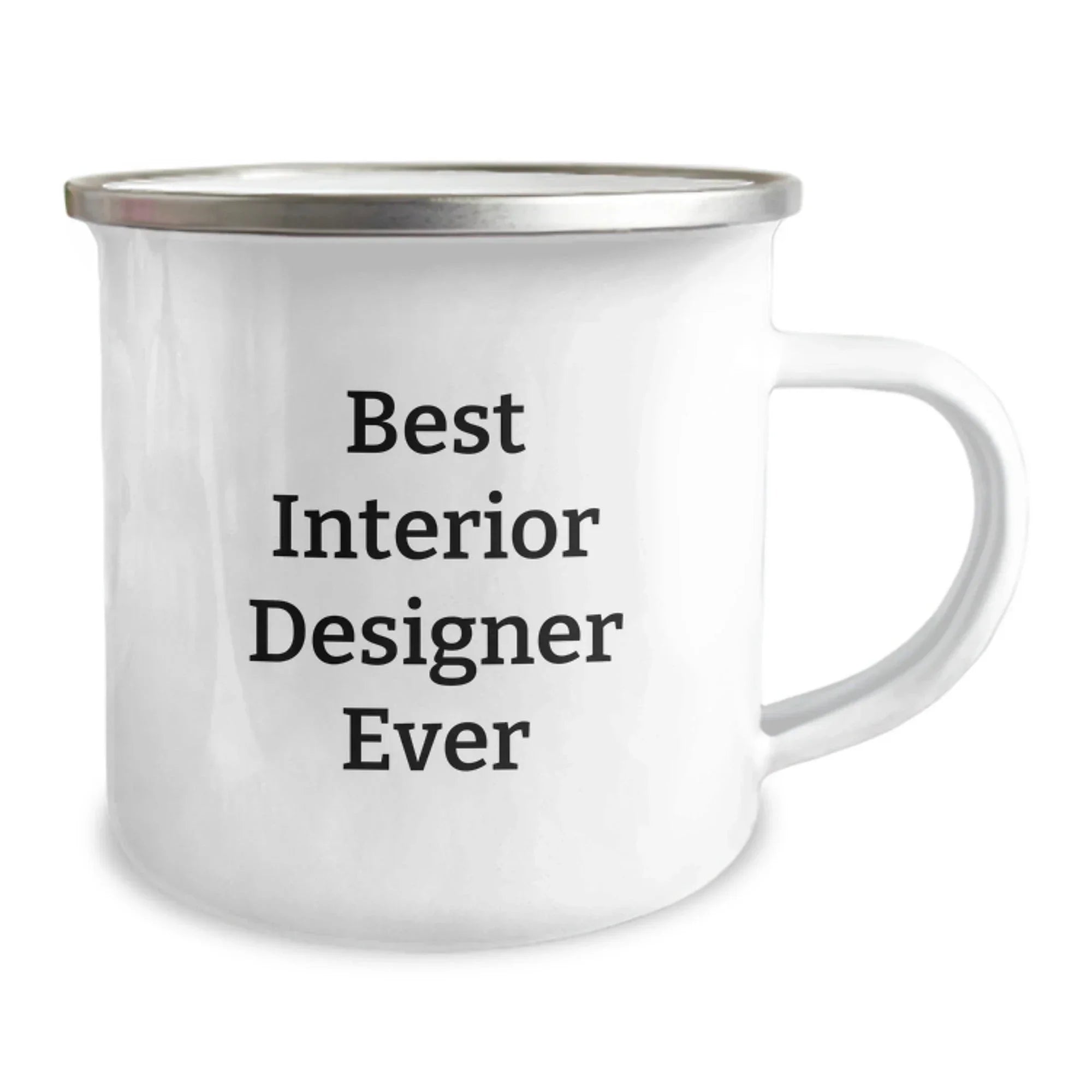 Funny Interior Designer Gifts, Best Interior Designer Ever Camping Mug, Christmas Unique for Interior Designer Friends