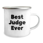 Funny Judge Gifts from Friends and Family for the Best Judge Ever, Unique Camping Mug for Christmas Unique Gifts