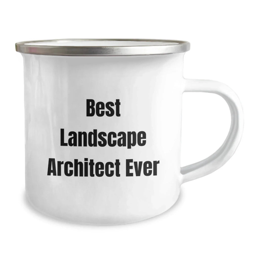Funny Landscape Architect Gifts from Friends for Men, Best Landscape Architect Ever Quotes on Stainless Steel Camping Mug, Graduation Unique Gifts