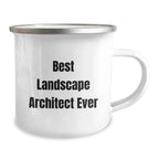 Funny Landscape Architect Gifts from Friends for Men, Best Landscape Architect Ever Quotes on Stainless Steel Camping Mug, Graduation Unique Gifts