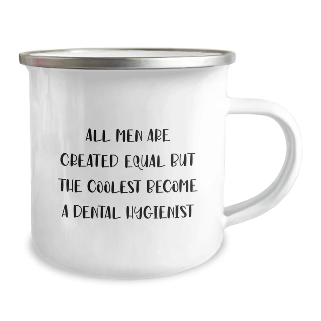Dental Hygienist Keepsake Gift for Him - All Men Are Created Equal, But - Image 2