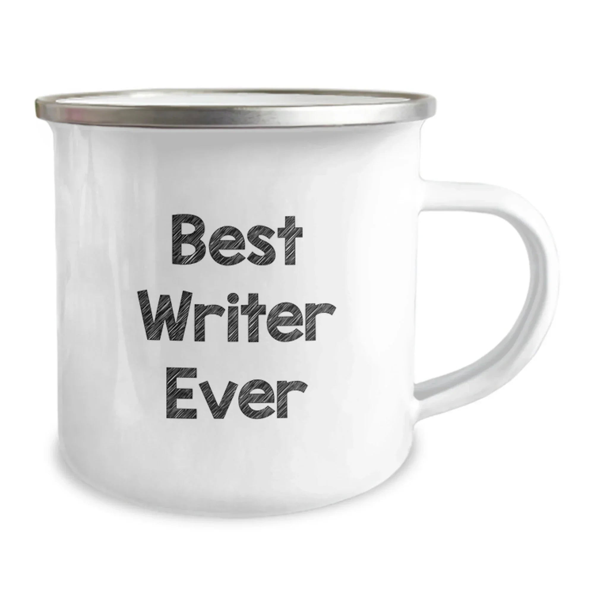 Funny Writer Gifts for Men, Best Writer Ever Camping Mug, Christmas Unique Mugs for Writers