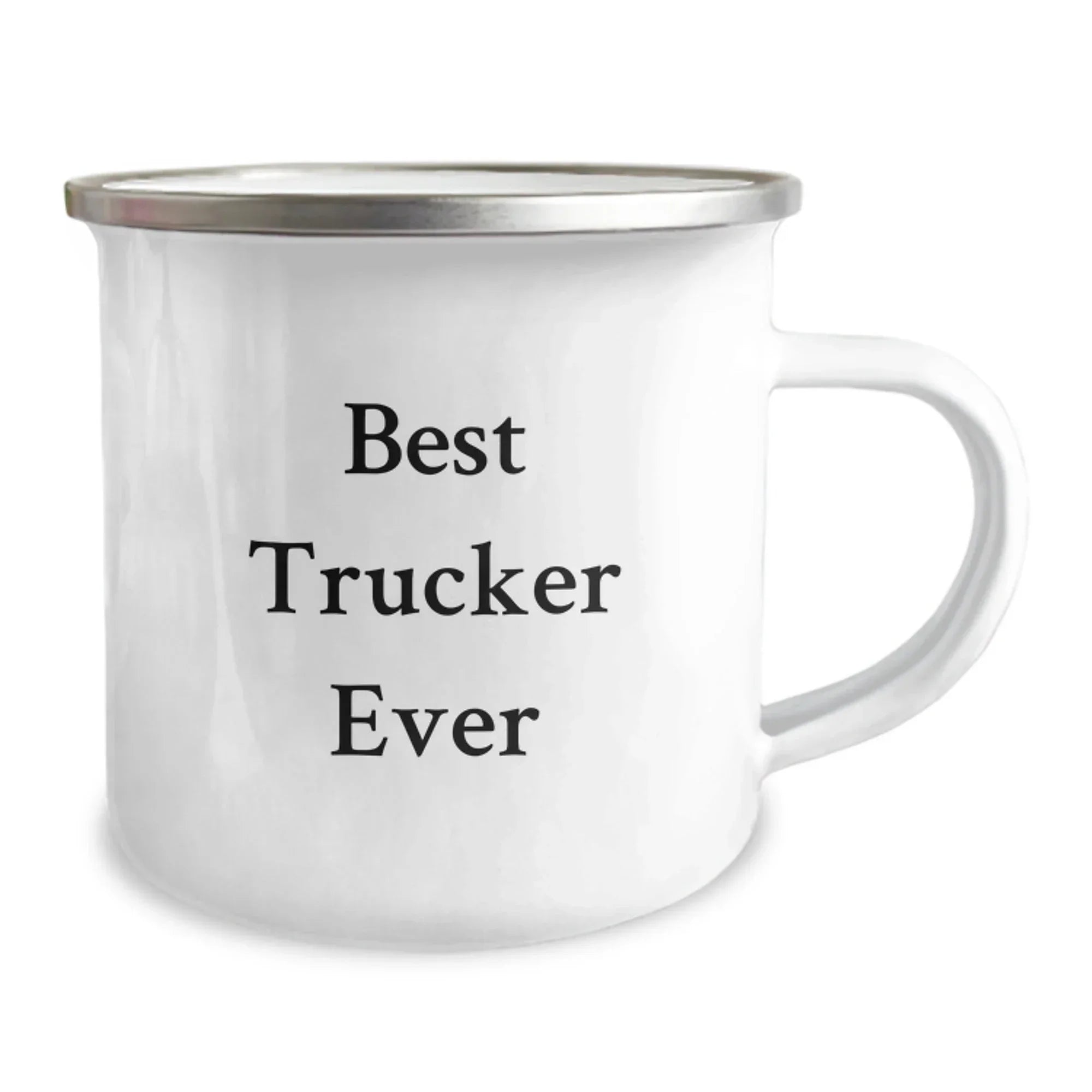 Gifts from Friends and Family for Best Trucker Ever, Valentine's Unique Camping Mug for Trucker Enthusiasts, Funny Quote Trucker Mug