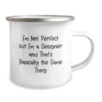 Funny Gifts from Friends for Designer Lovers, Unique Christmas Unique Gifts for Design Enthusiasts, Camping Mug