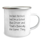 Funny School Bus Driver Gifts from Friends to School Bus Driver Men - Christmas Unique Present for Camping Mug Lovers