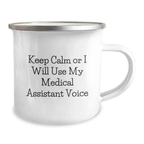 Medical Assistant Camping Mug Keepsake Birthday Gift for Him - Image 2