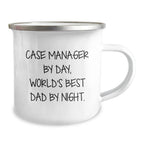 Case Manager Gifts, Funny Quote, Camping Mugs, Graduation Unique Gifts from Friends to Case Managers