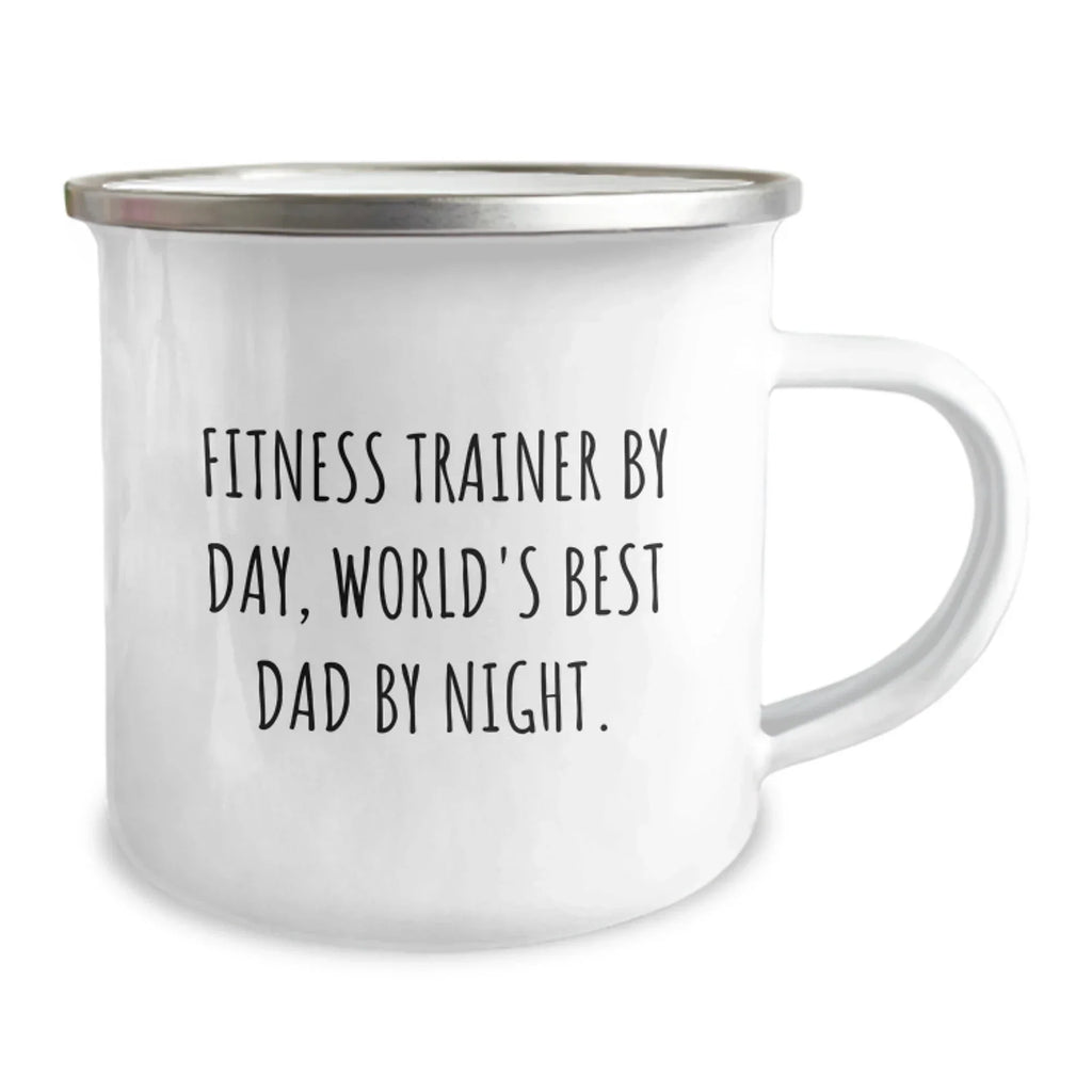 Funny Fitness Trainer Gifts from Men to World's Best Dad Christmas Unique Presents