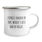 Funny Fitness Trainer Gifts from Men to World's Best Dad Christmas Unique Presents