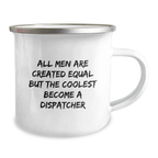 Playful Dispatcher Camping Mug Novelty Birthday Gift for Friends - Image 2